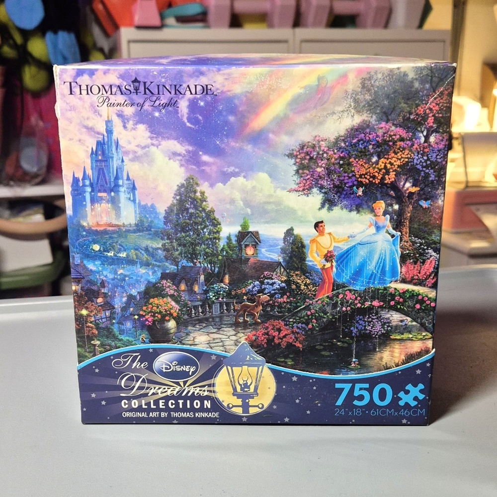  2 for $15 ⭐️ The Disney Dreams Cinderella Wishes Upon a Dream Puzzle 750 pc